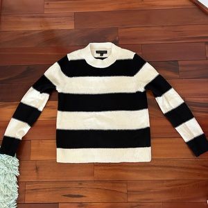 Black and White Banana Republic sweater